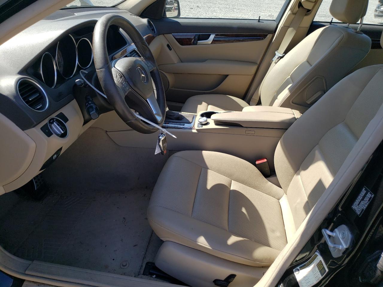 2012 Mercedes-Benz C 250 VIN: WDDGF4HB4CR215283 Lot: 58993004