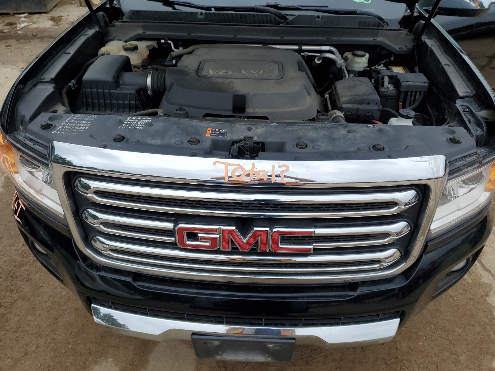 1GTG6DE31G1380624 2016 GMC Canyon Slt