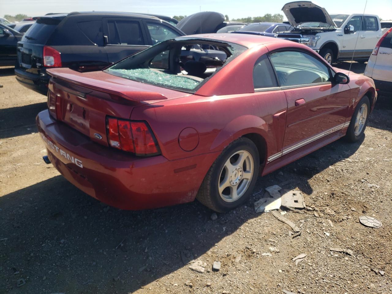 2003 Ford Mustang VIN: 1FAFP40463F427481 Lot: 57690364