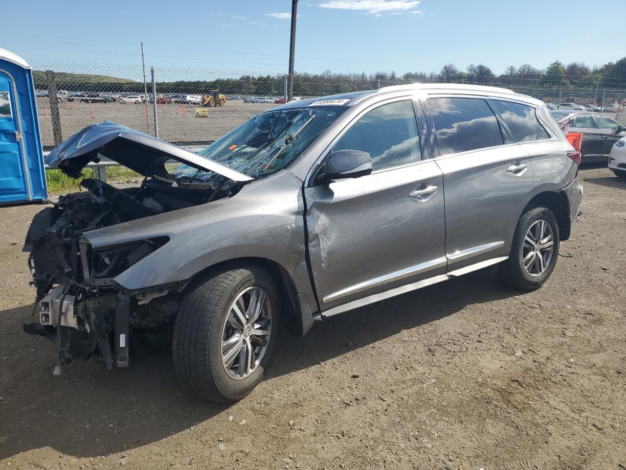 2020 Infiniti Qx60 Luxe VIN: 5N1DL0MM7LC500824 Lot: 59888474