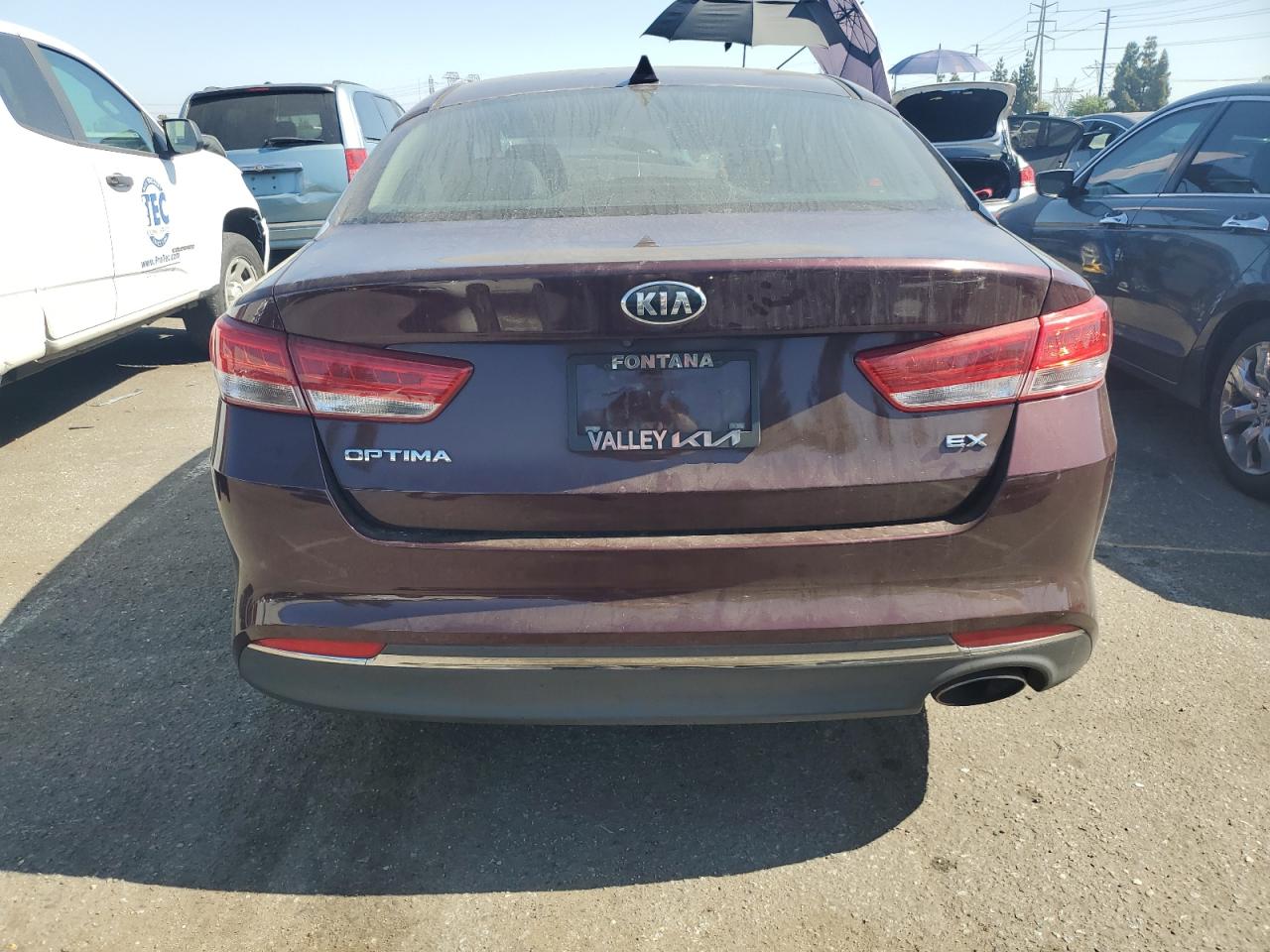 5XXGU4L33HG131434 2017 Kia Optima Ex