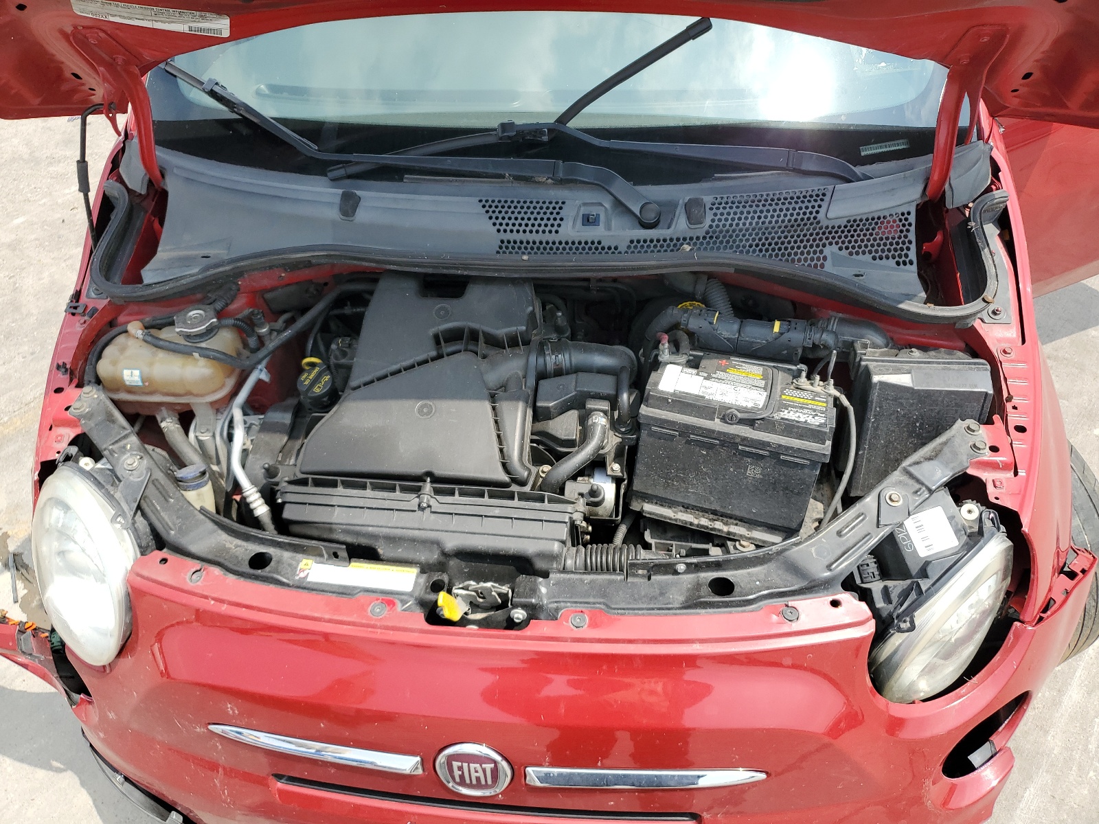 3C3CFFBR8CT100515 2012 Fiat 500 Sport