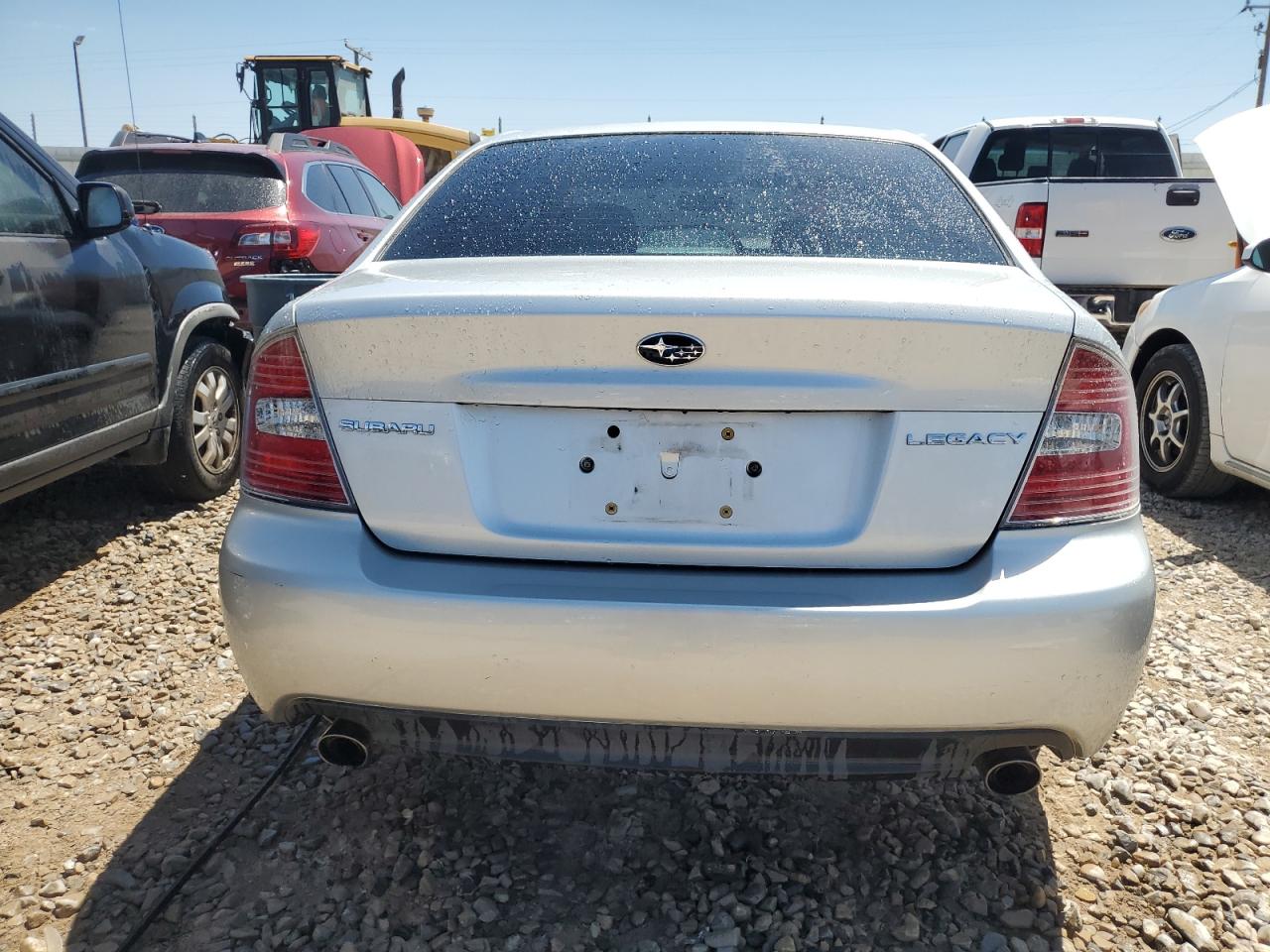 2006 Subaru Legacy 2.5I Limited VIN: 4S3BL626867200824 Lot: 60777874