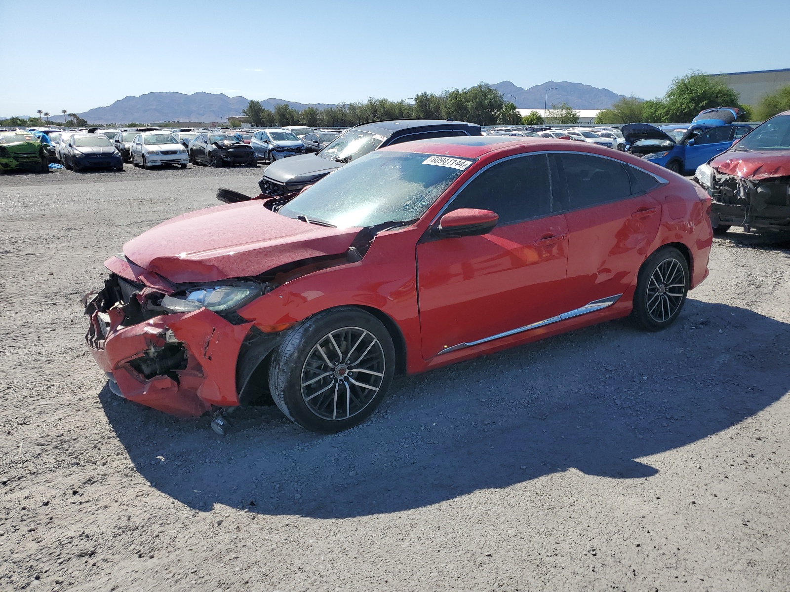 2017 Honda Civic Exl vin: 2HGFC1F78HH645497