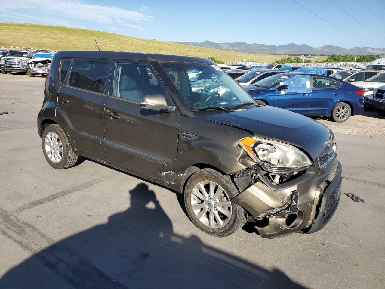 2012 Kia Soul + VIN: KNDJT2A61C7455767 Lot: 60772994