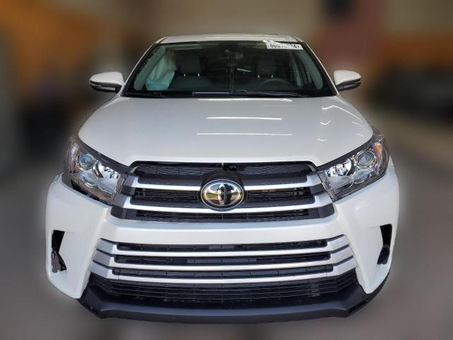  TOYOTA HIGHLANDER 2019 Білий