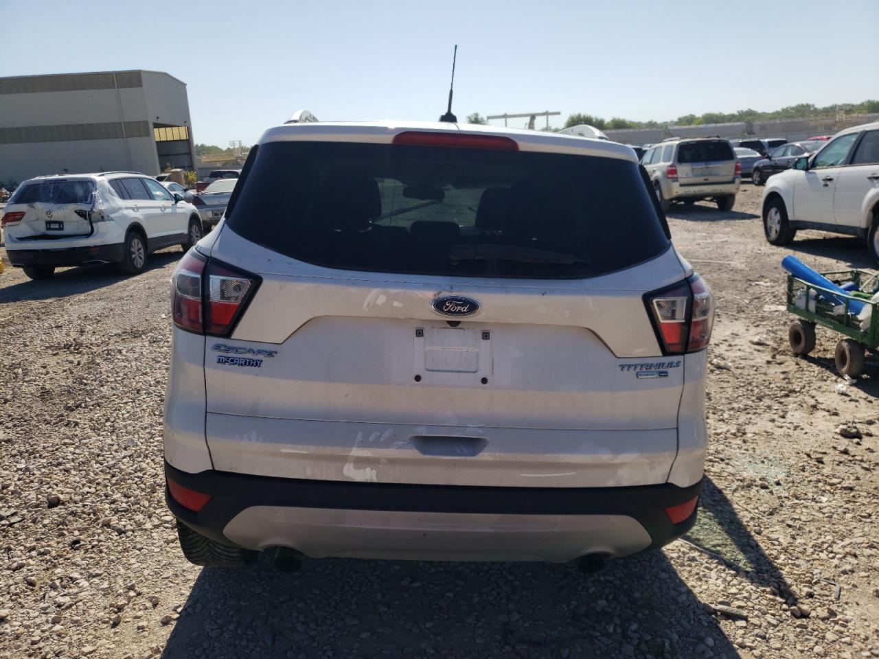 2017 Ford Escape Titanium VIN: 1FMCU9J99HUC01155 Lot: 58535514