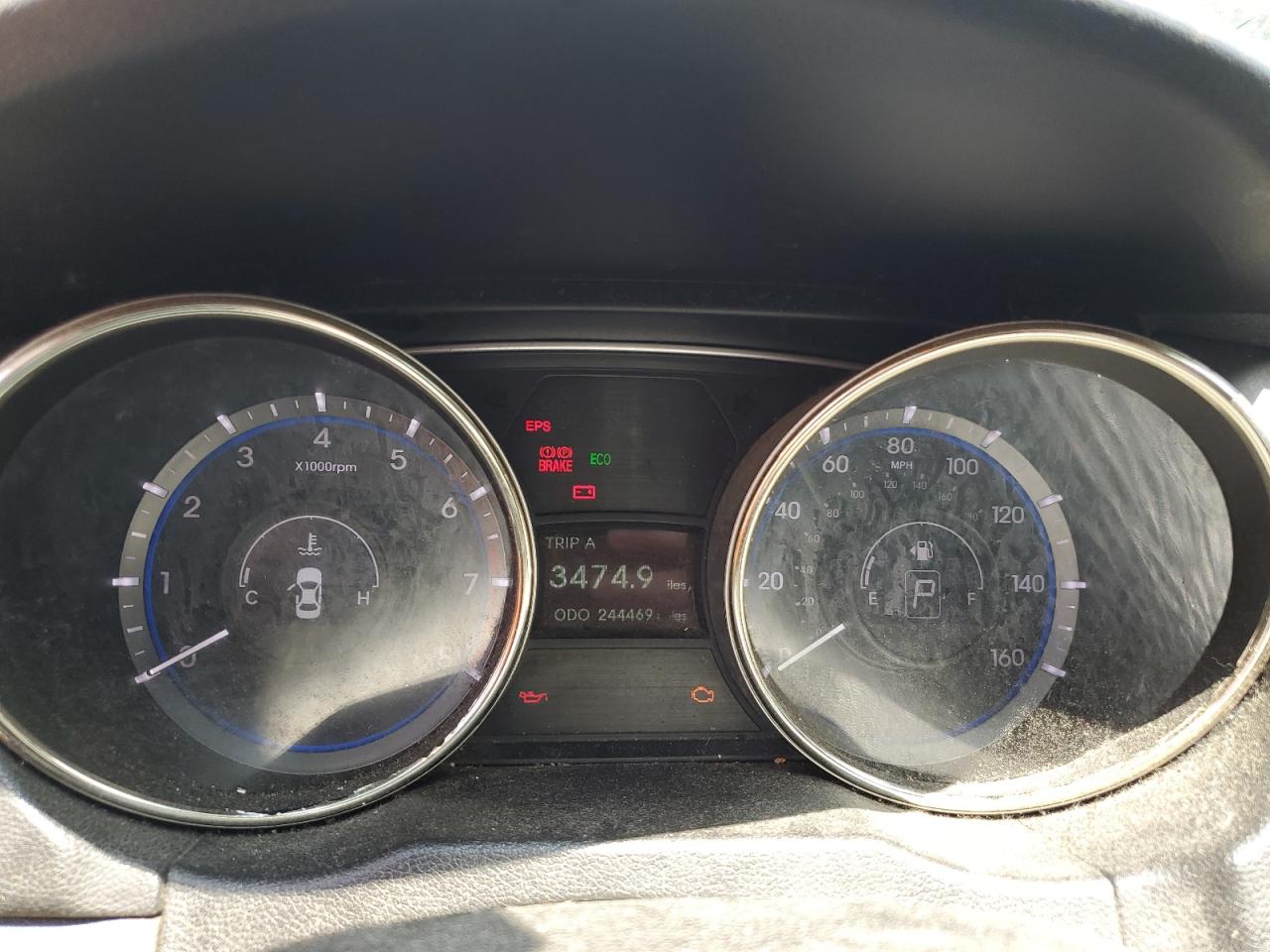 2013 Hyundai Sonata Gls VIN: 5NPEB4AC1DH688387 Lot: 57205524