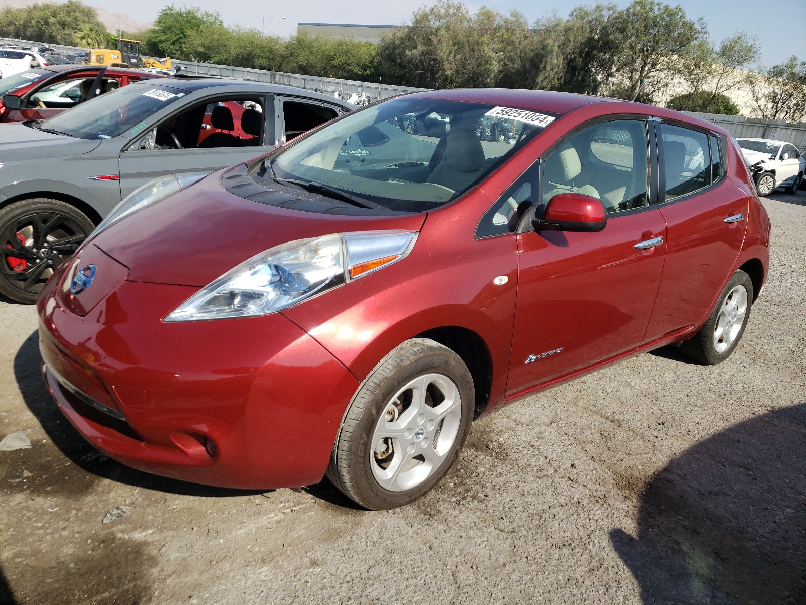 2012 Nissan Leaf Sv vin: JN1AZ0CP6CT024456