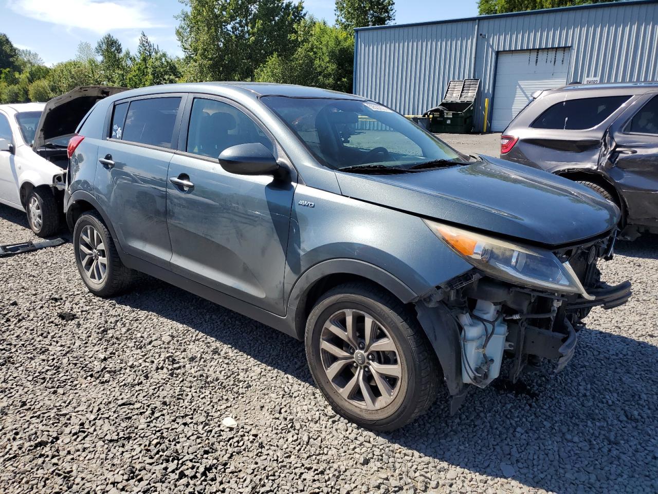 2015 Kia Sportage Lx VIN: KNDPBCAC4F7675126 Lot: 59537874