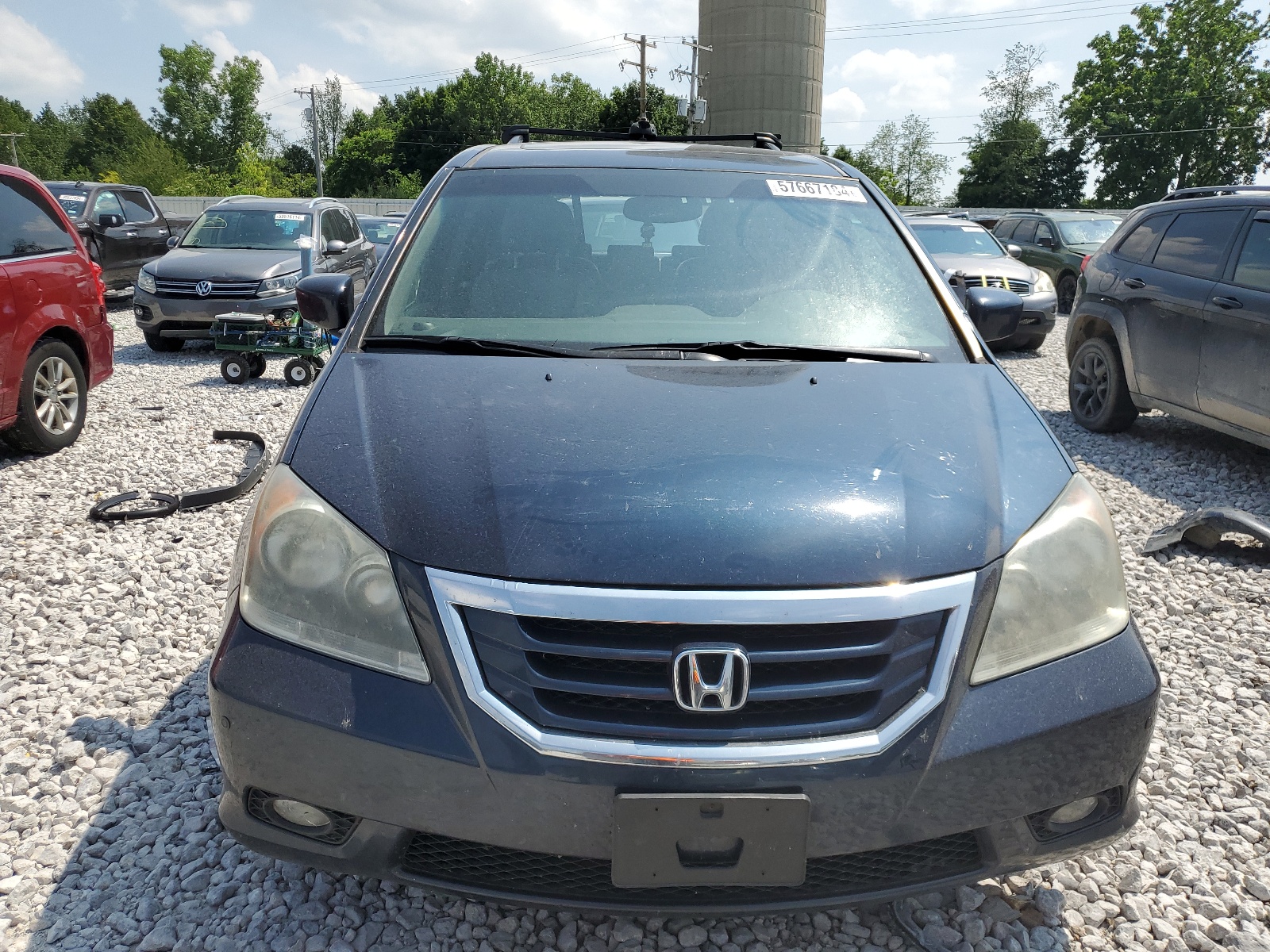 5FNRL3H9XAB058879 2010 Honda Odyssey Touring