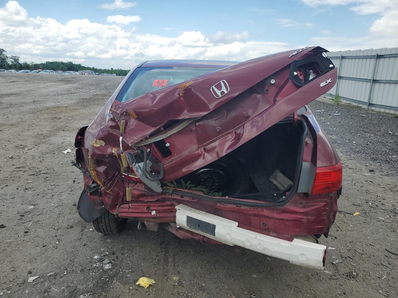 2005 Honda Accord Ex VIN: 1HGCM56745A080621 Lot: 56994814