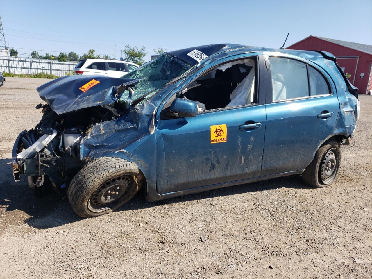 2019 Nissan Micra იყიდება London-ში, ON - Rollover