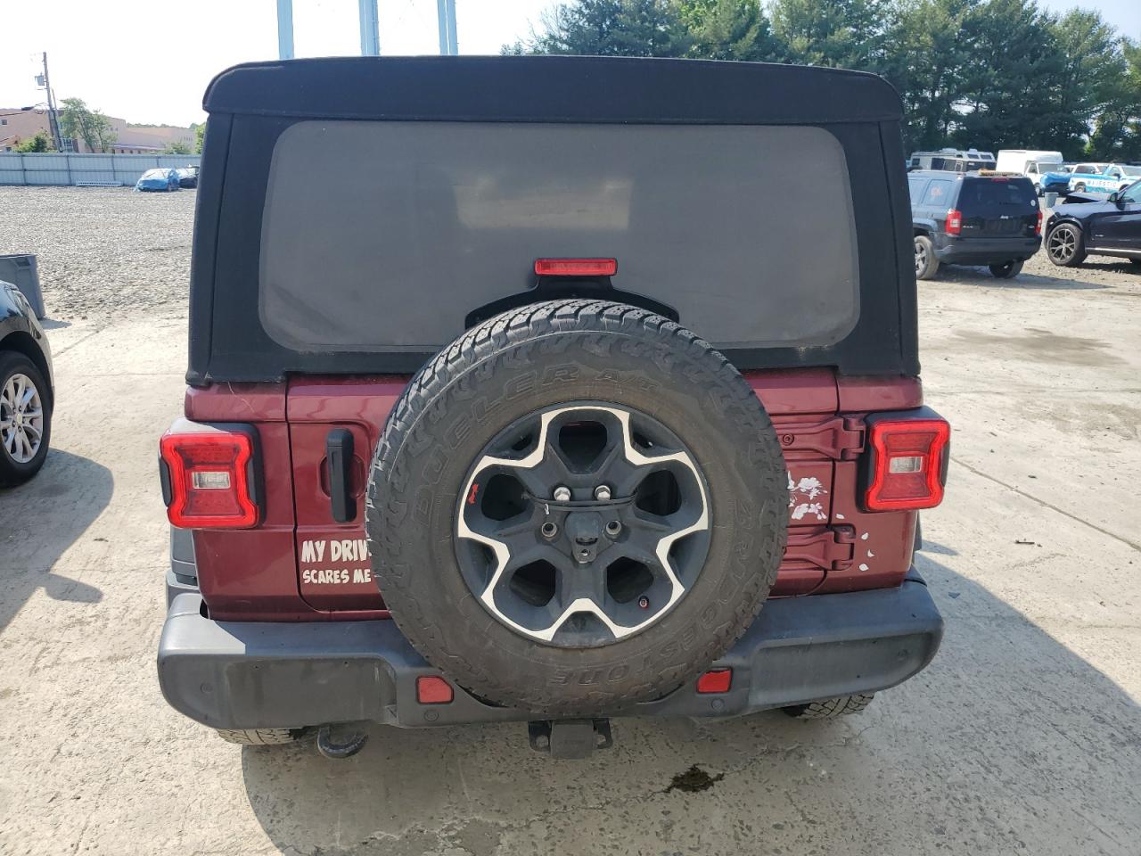 2021 Jeep Wrangler Unlimited Sport VIN: 1C4HJXDN4MW709497 Lot: 58305914