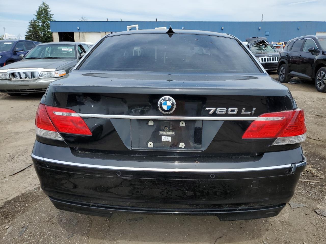 2006 BMW 760 Li VIN: WBAHN03596DD98290 Lot: 57271844