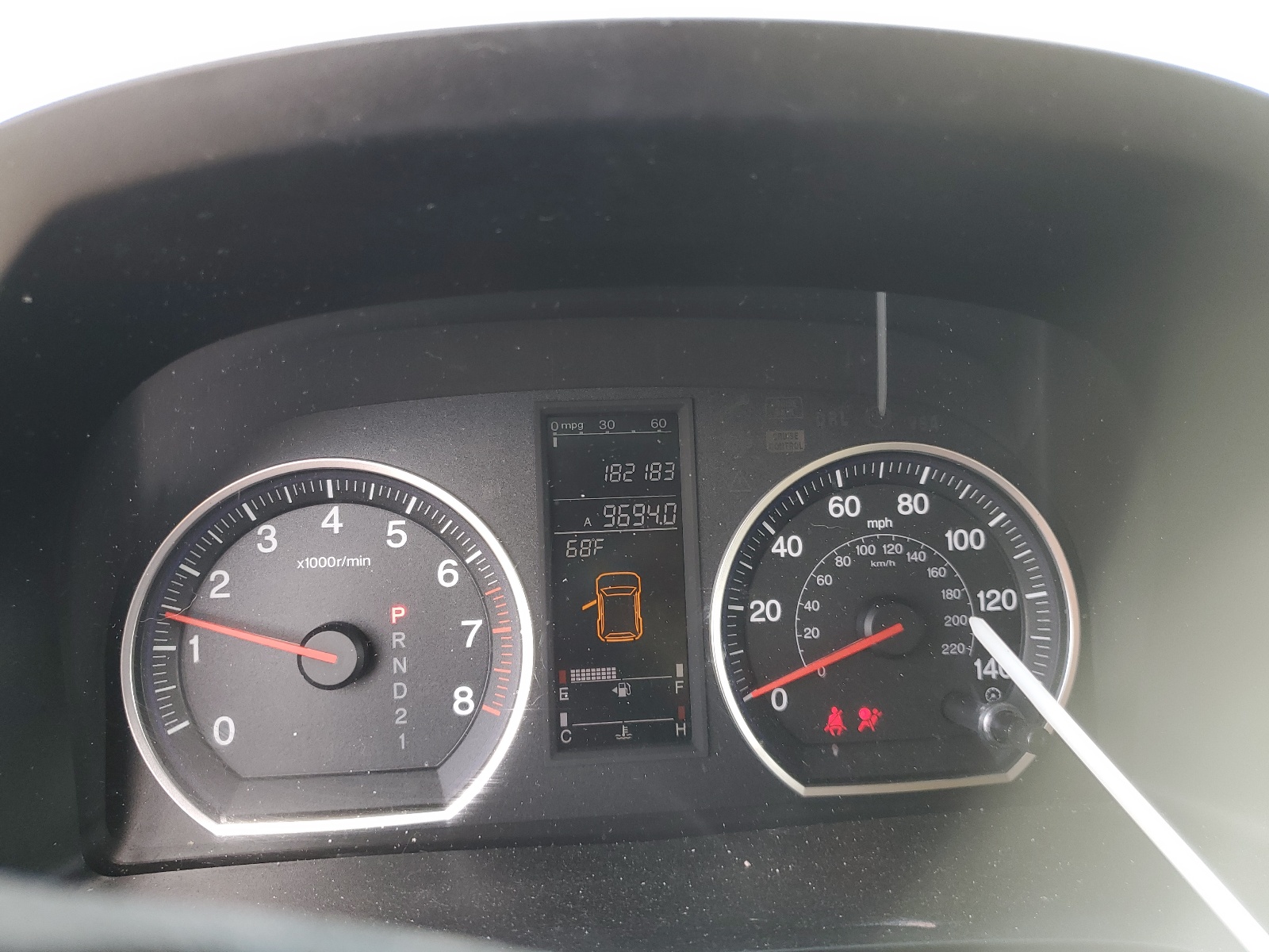 JHLRE38548C009114 2008 Honda Cr-V Ex