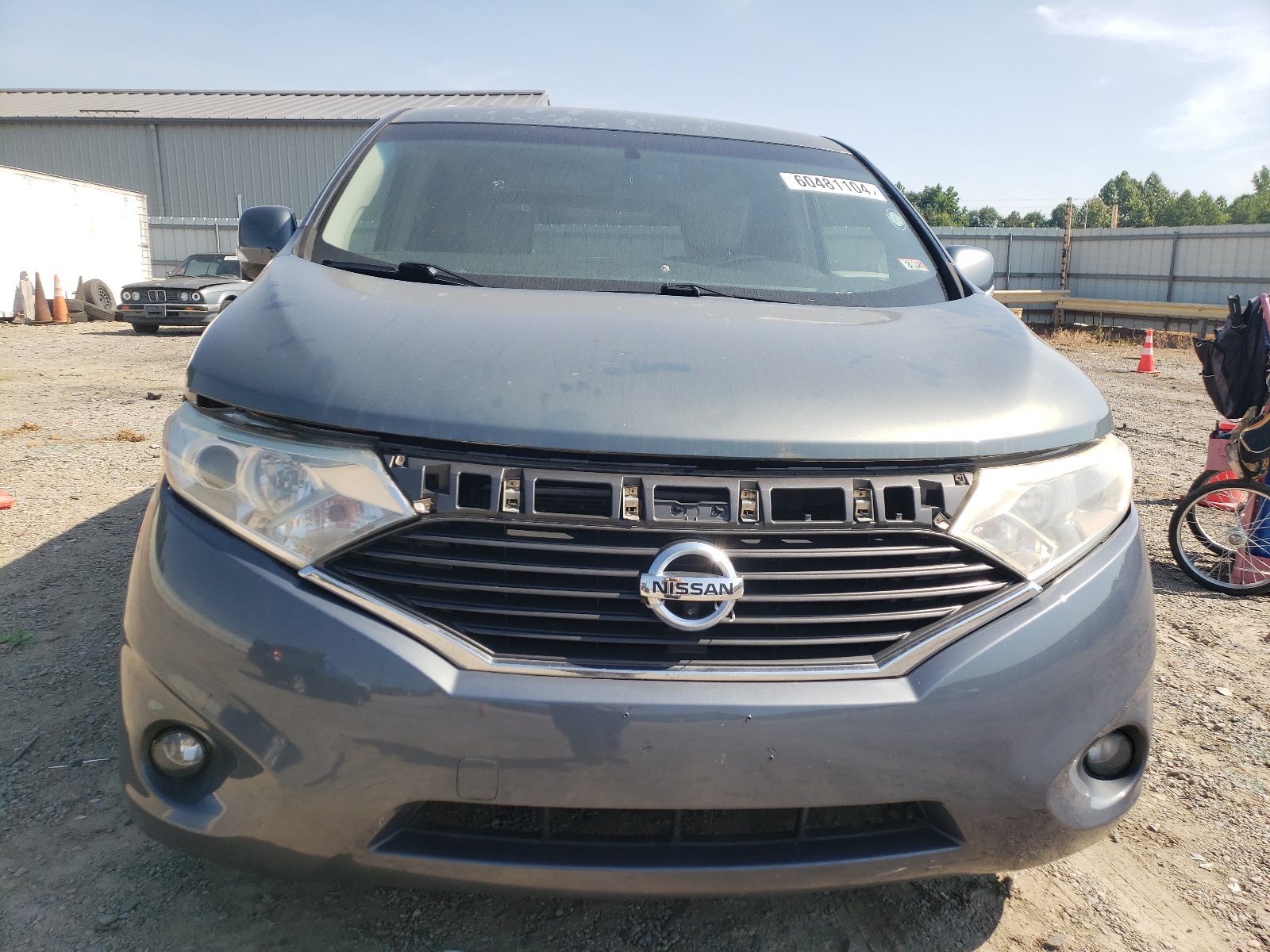 2013 Nissan Quest S vin: JN8AE2KP7D9063047