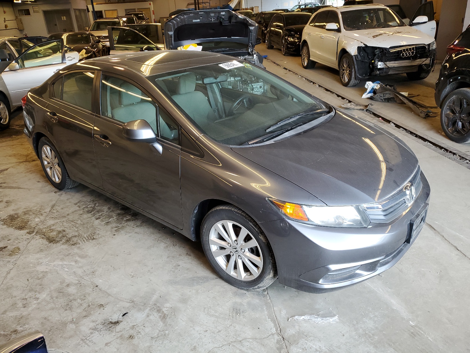 2012 Honda Civic Ex vin: 19XFB2F85CE054256