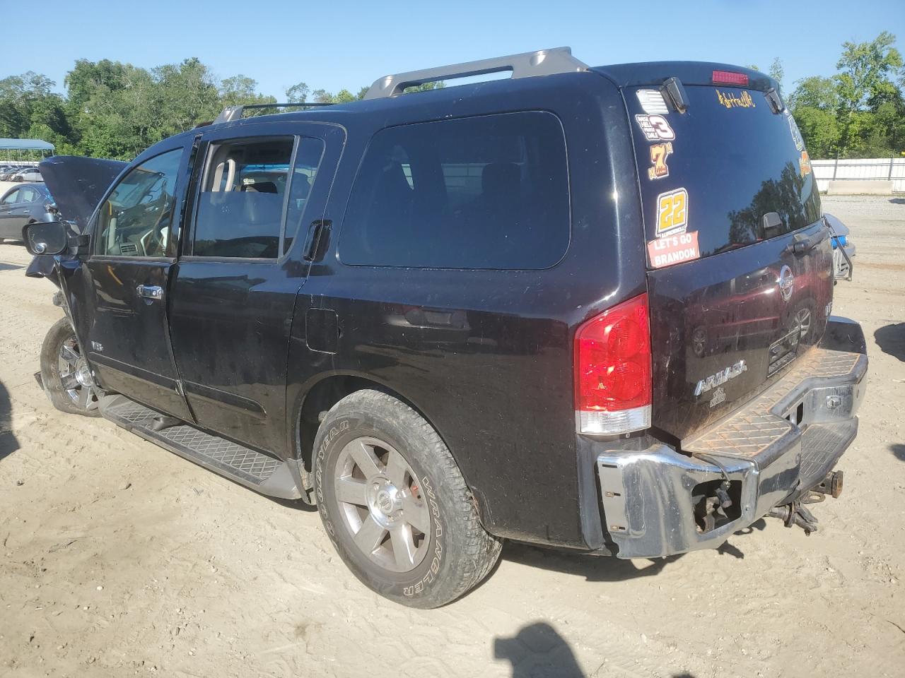 2007 Nissan Armada Se VIN: 5N1BA08C47N714033 Lot: 60257294