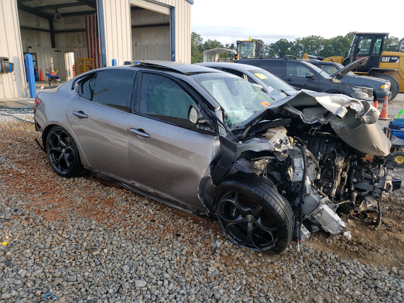 ZARFAECN6J7596645 2018 Alfa Romeo Giulia Ti