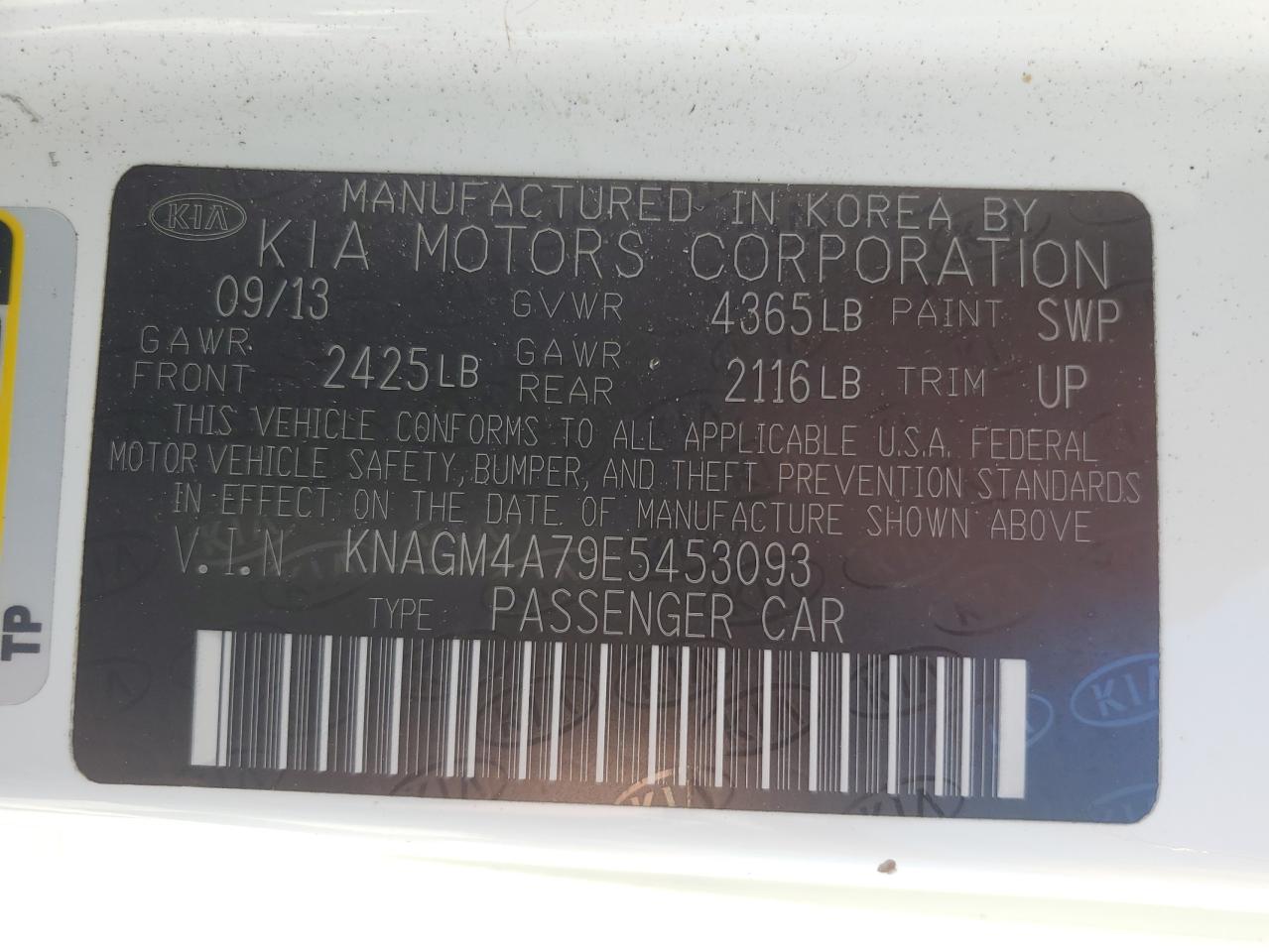 2014 Kia Optima - Image 14