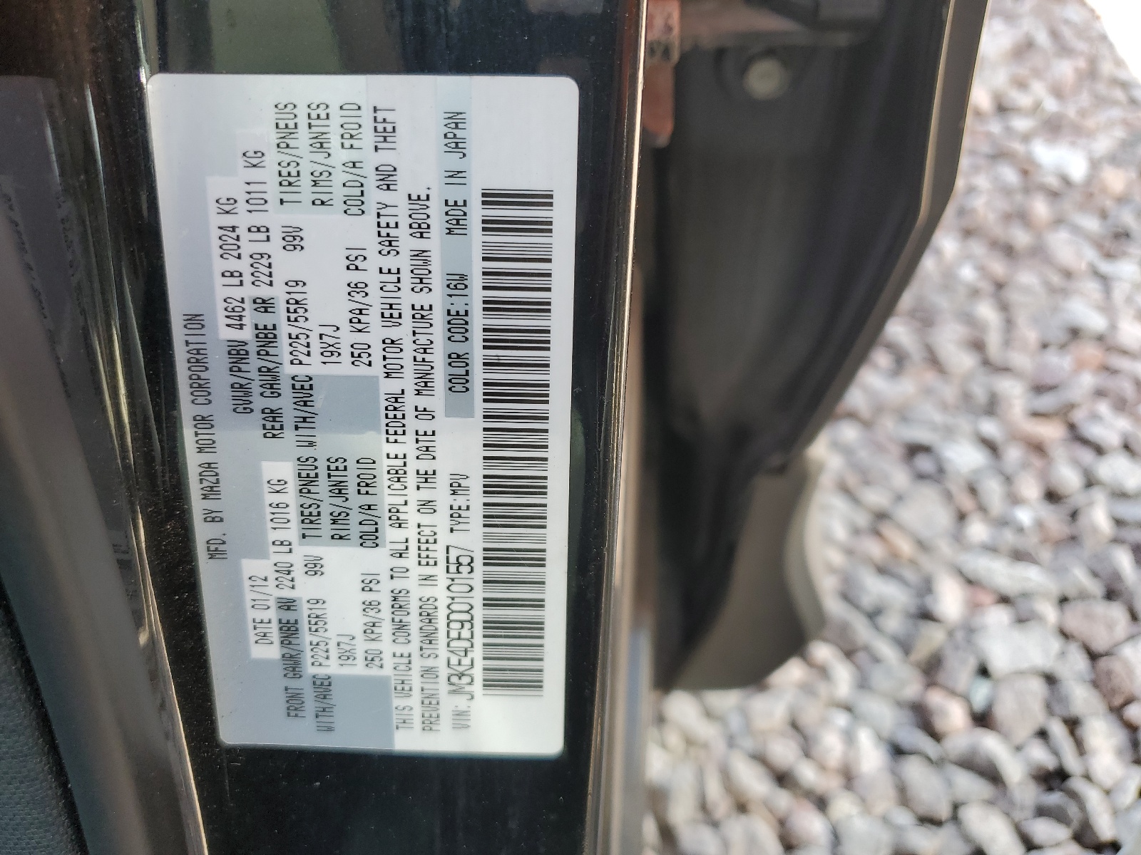 JM3KE4DE9D0101557 2013 Mazda Cx-5 Gt