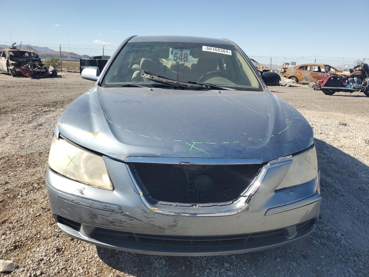 2009 Hyundai Sonata Gls VIN: 5NPET46F99H424082 Lot: 60169384