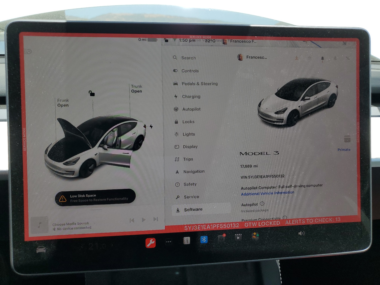 5YJ3E1EA1PF550132 2023 Tesla Model 3