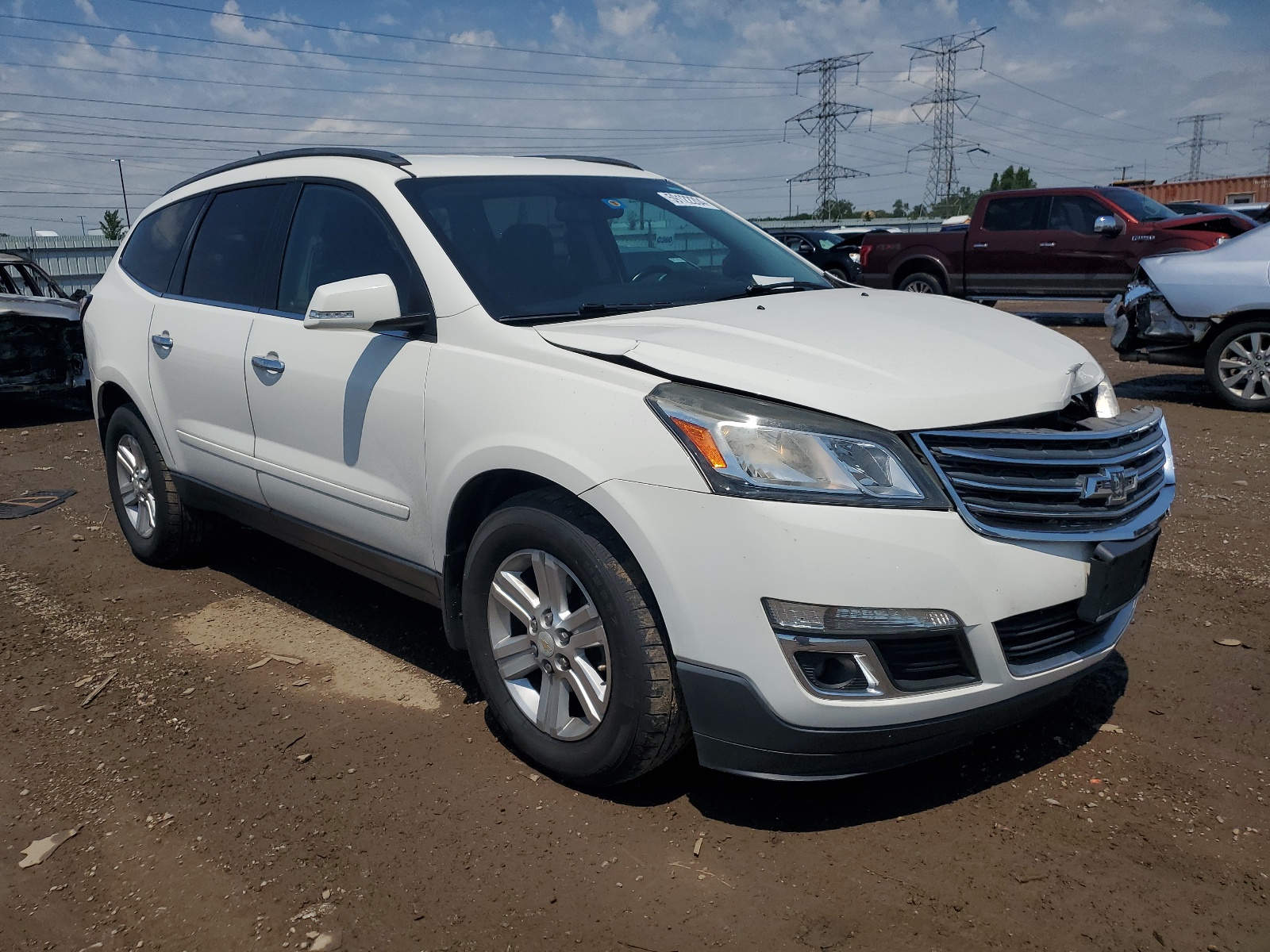 1GNKVJKD2DJ237788 2013 Chevrolet Traverse Lt