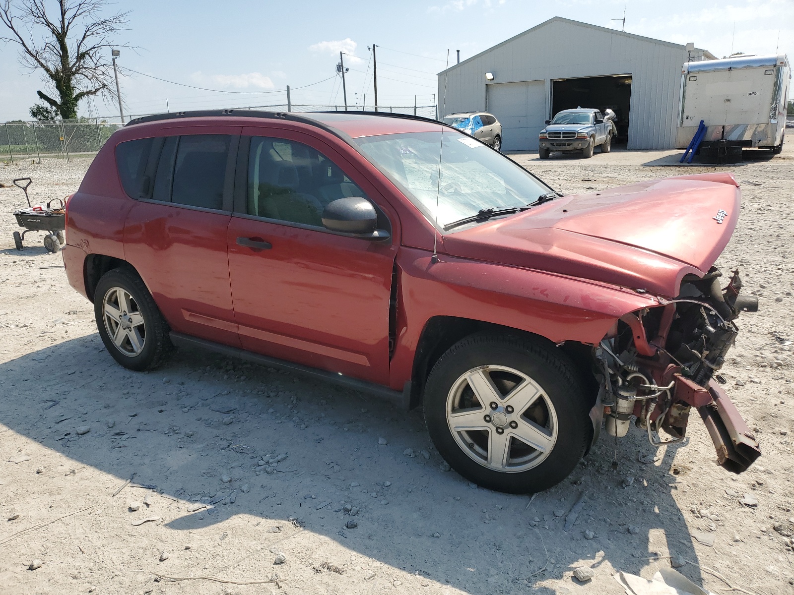 1J8FF47W67D145033 2007 Jeep Compass