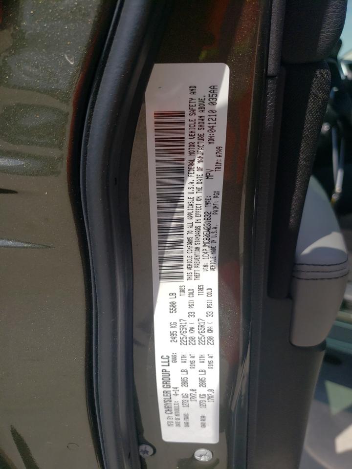 2014 Jeep Cherokee Latitude VIN: 1C4PJMCB0EW231632 Lot: 61265194