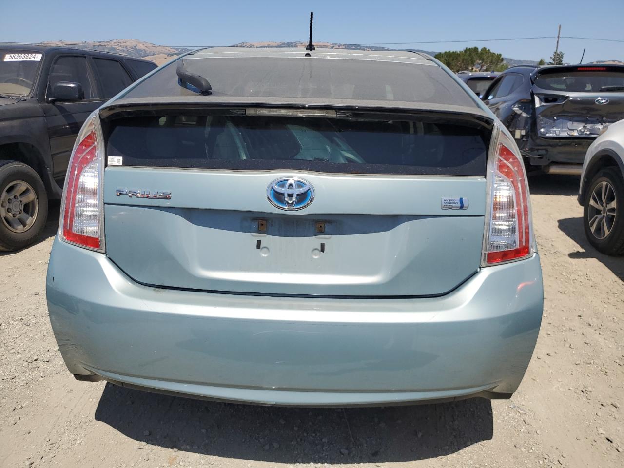 2013 Toyota Prius VIN: JTDKN3DU9D1667075 Lot: 58912704