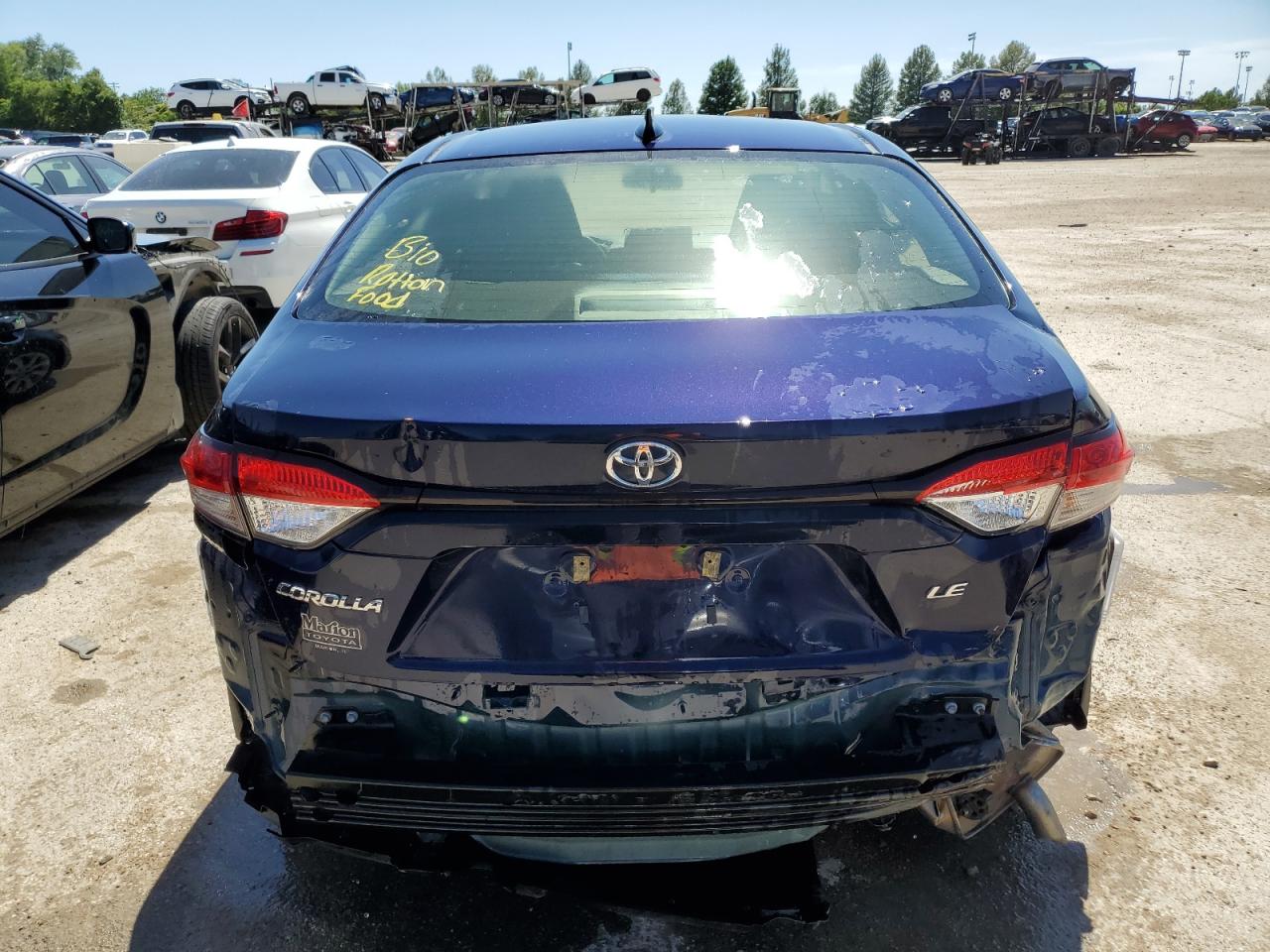 2021 Toyota Corolla Le VIN: JTDEPMAE3MJ172459 Lot: 57874724