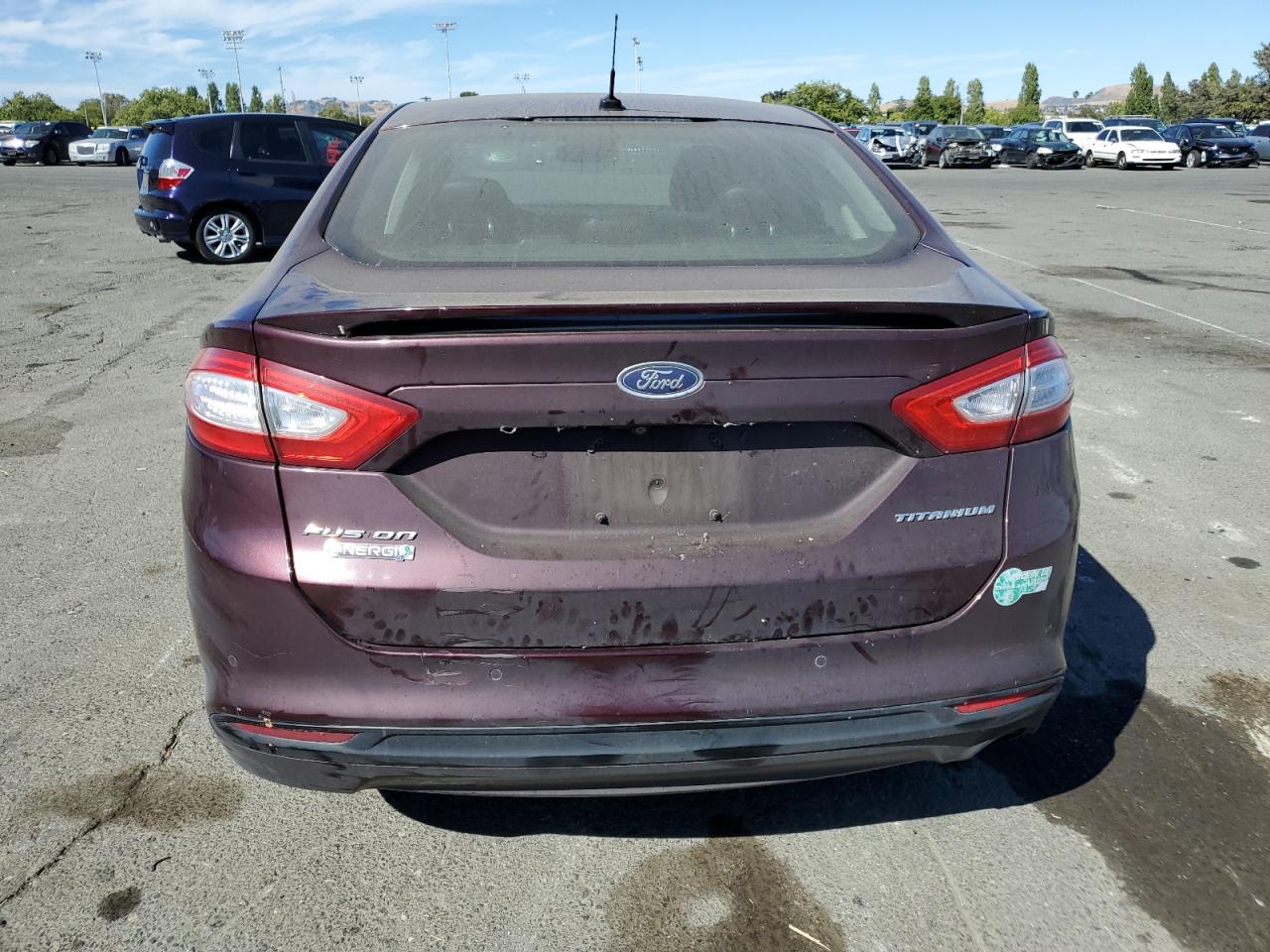 2013 Ford Fusion Titanium Phev VIN: 3FA6P0SU6DR373853 Lot: 60717354
