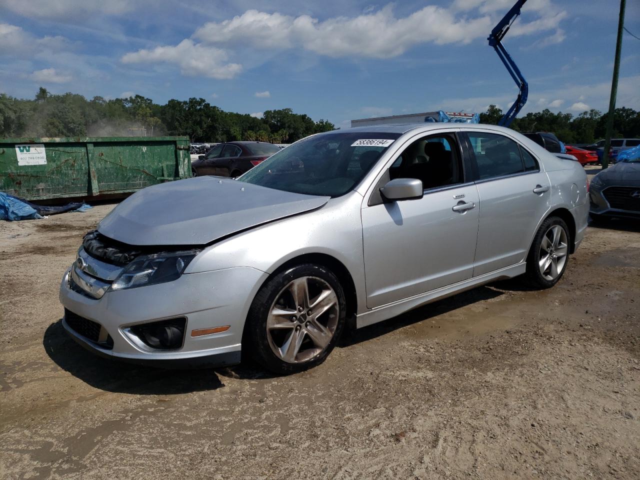 2011 Ford Fusion Sport VIN: 3FAHP0KC8BR132003 Lot: 58386194