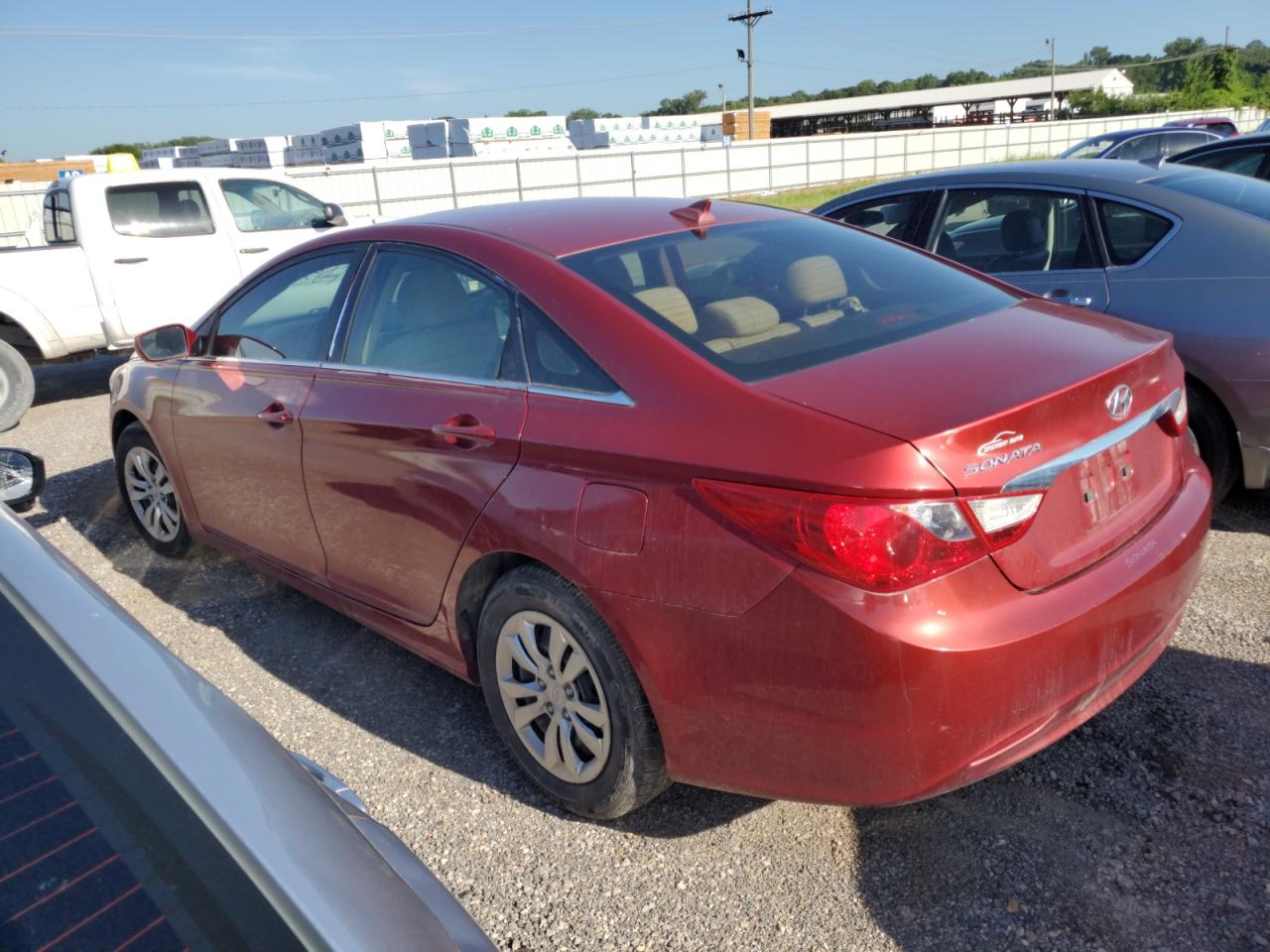 2012 Hyundai Sonata Gls VIN: 5NPEB4AC8CH483390 Lot: 59894844