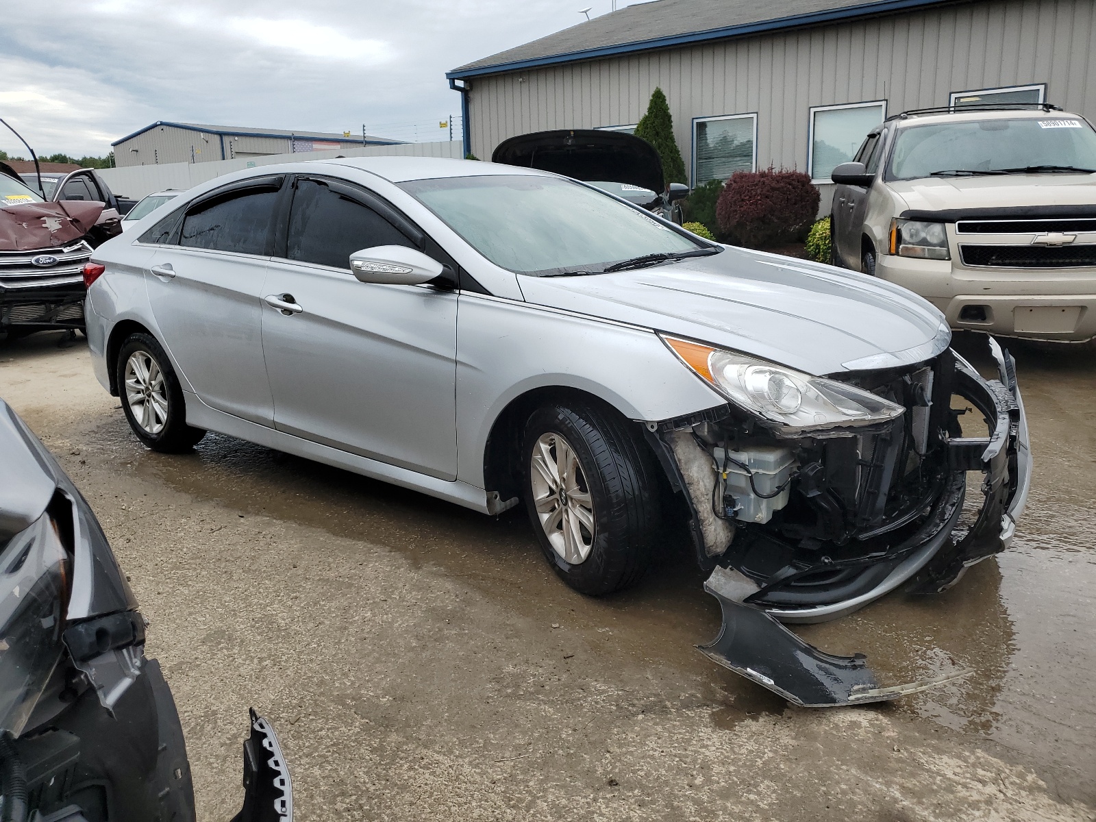 2014 Hyundai Sonata Gls vin: 5NPEB4AC8EH933204