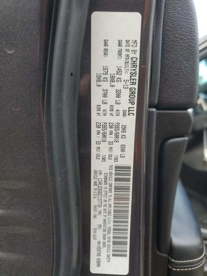 2014 Jeep Grand Cherokee Limited VIN: 1C4RJEBG6EC157730 Lot: 58233334