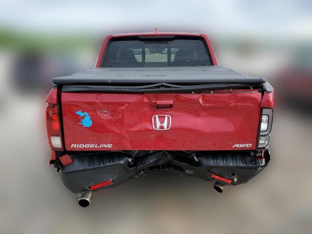  HONDA RIDGELINE 2022 Червоний