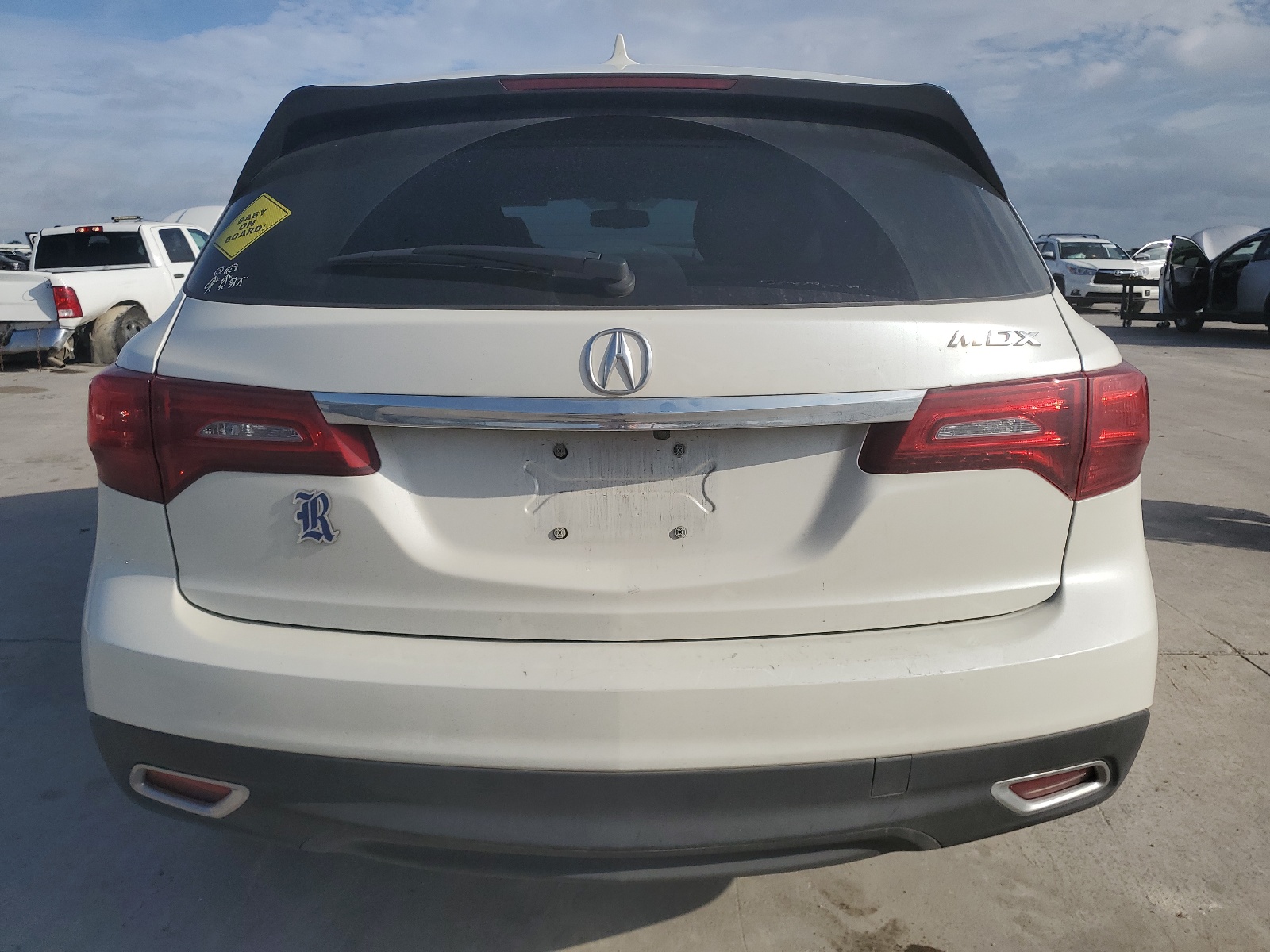 2014 Acura Mdx vin: 5FRYD3H24EB018927