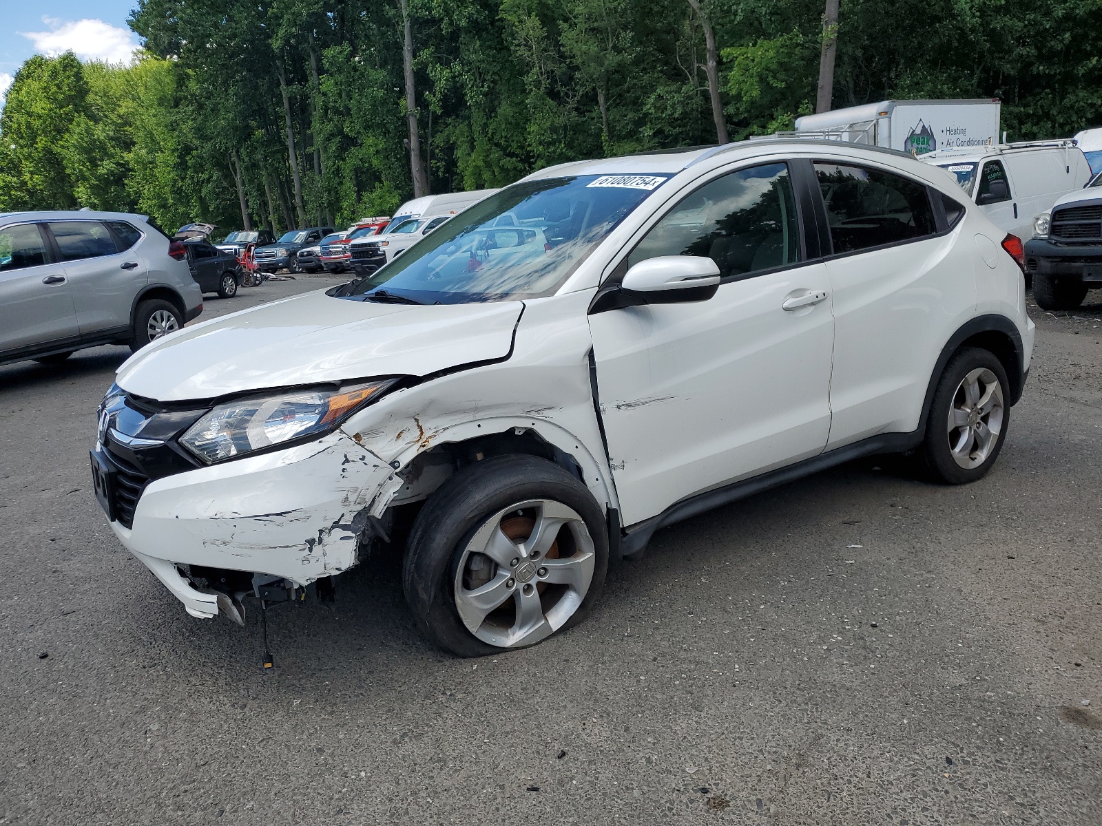 2016 Honda Hr-V Exl vin: 3CZRU6H72GM701771