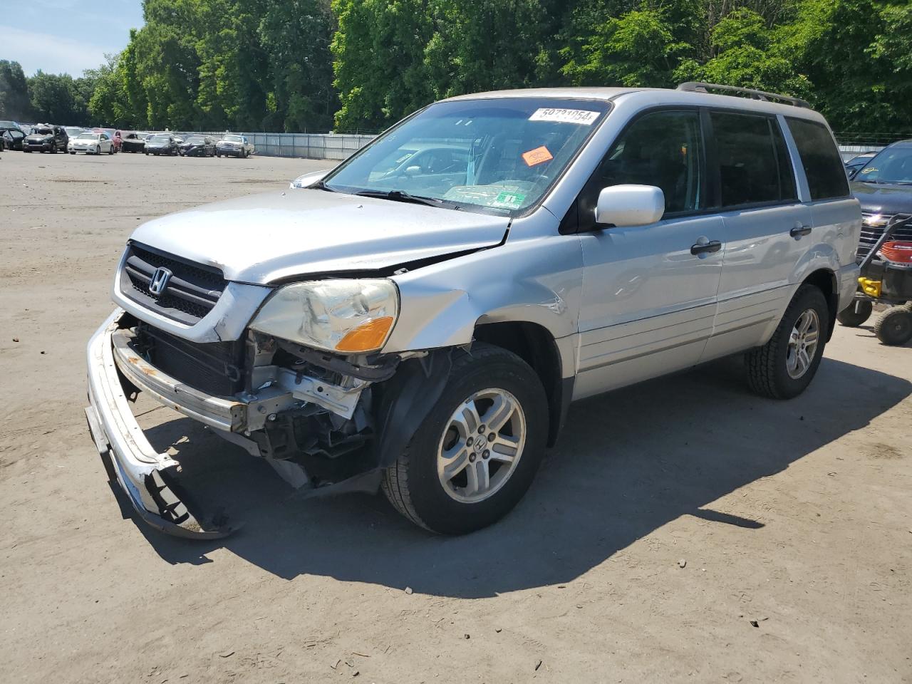 2005 Honda Pilot Exl zu verkaufen in Glassboro, NJ - Front End