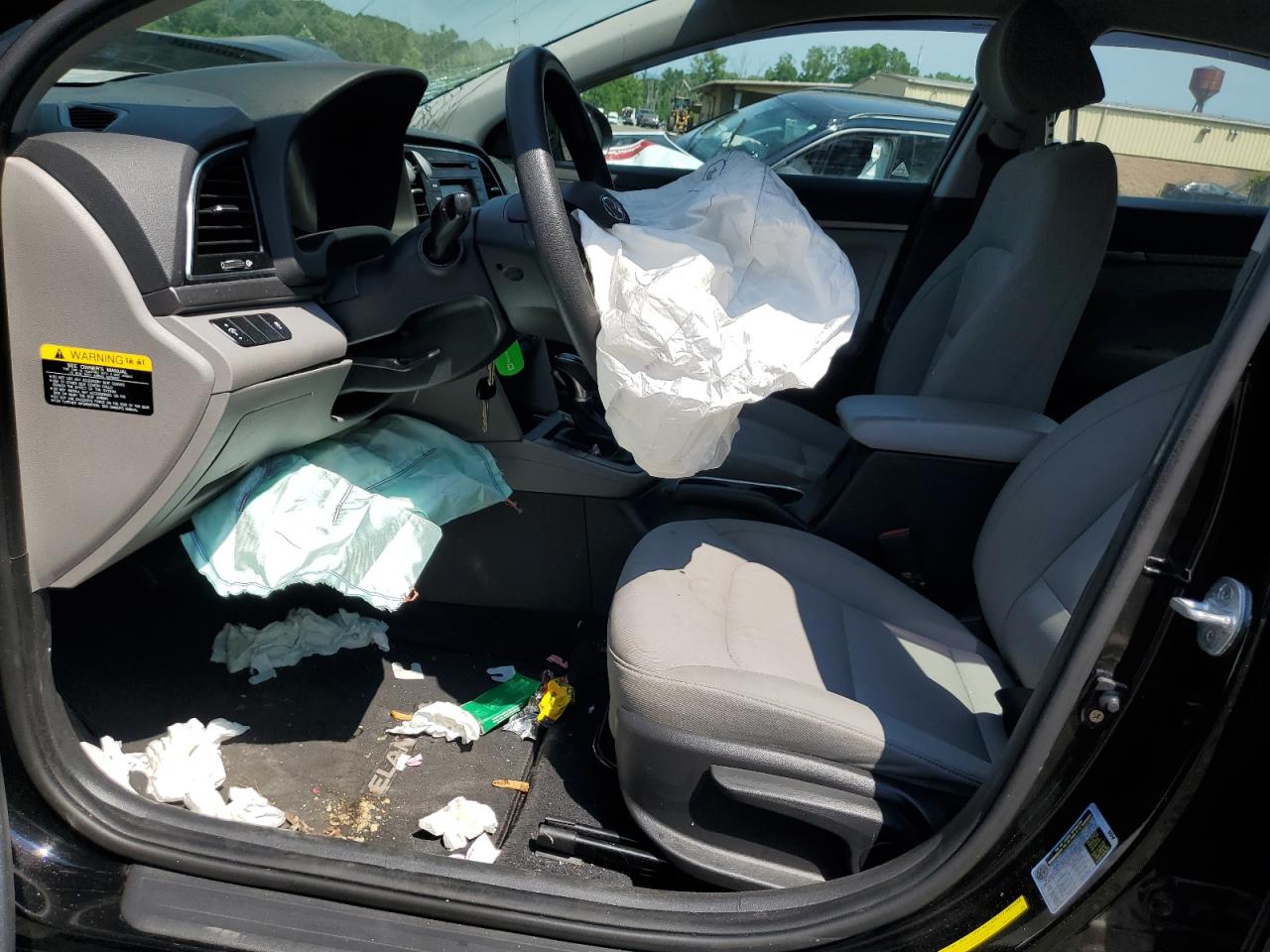 2017 Hyundai Elantra Se VIN: KMHD74LF6HU340337 Lot: 59835334