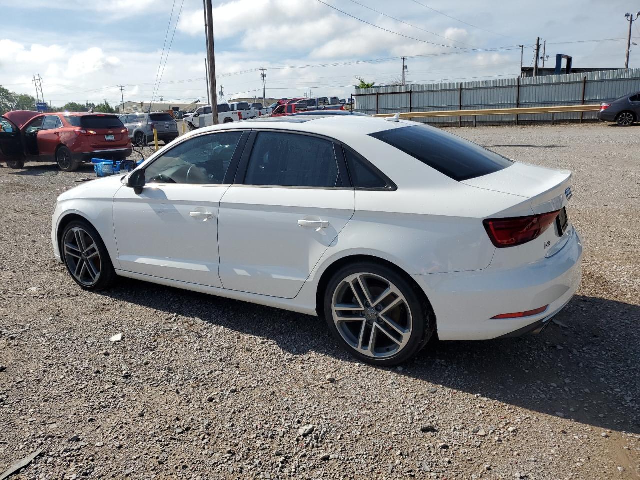 2018 Audi A3 Premium VIN: WAUAUGFF4J1033587 Lot: 57908044