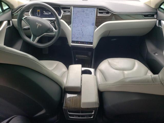 Хетчбеки TESLA MODEL S 2014 Білий