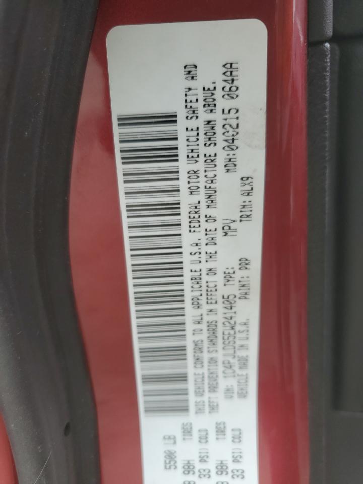 2014 Jeep Cherokee Limited VIN: 1C4PJLDS5EW241405 Lot: 60264864