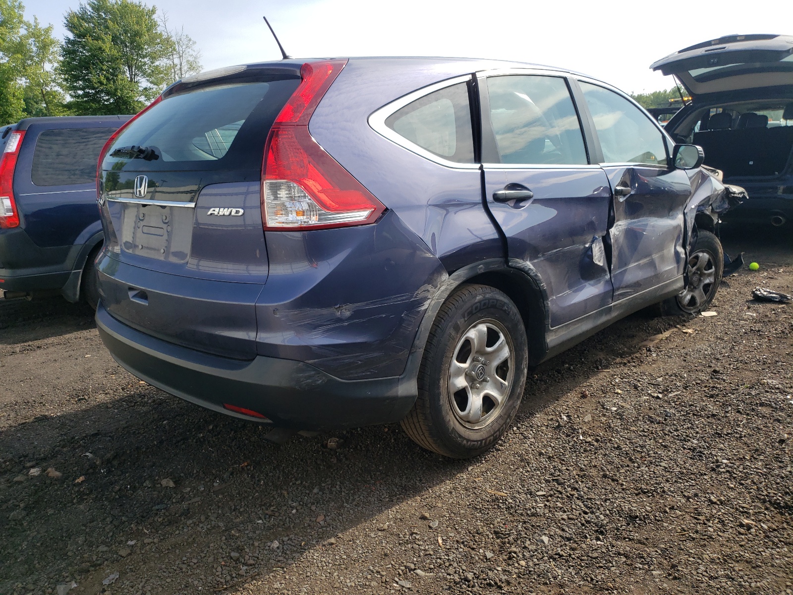 2014 Honda Cr-V Lx vin: 2HKRM4H38EH671959