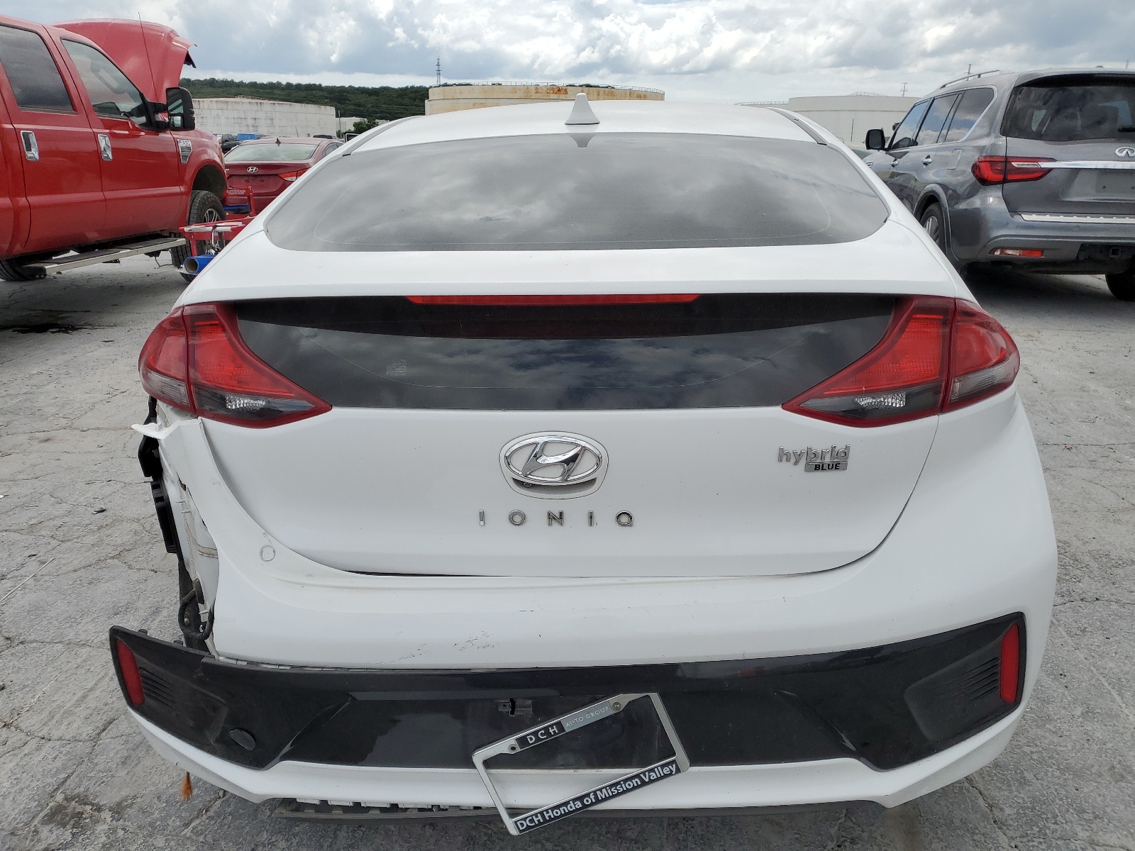 KMHC65LC1KU179896 2019 Hyundai Ioniq Blue