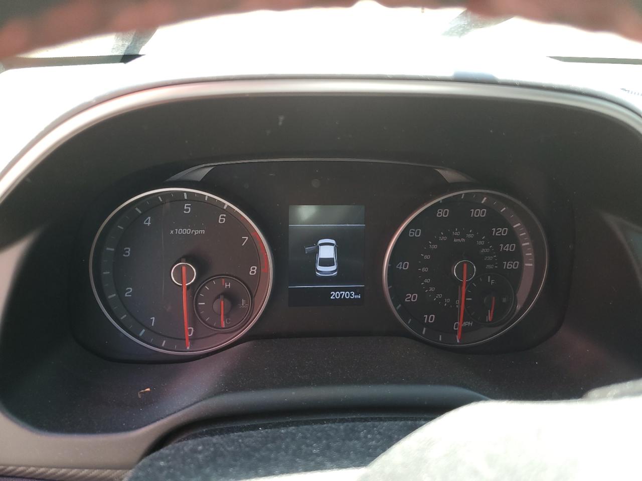 2020 Hyundai Elantra Sport VIN: KMHD04LB2LU933333 Lot: 60293094