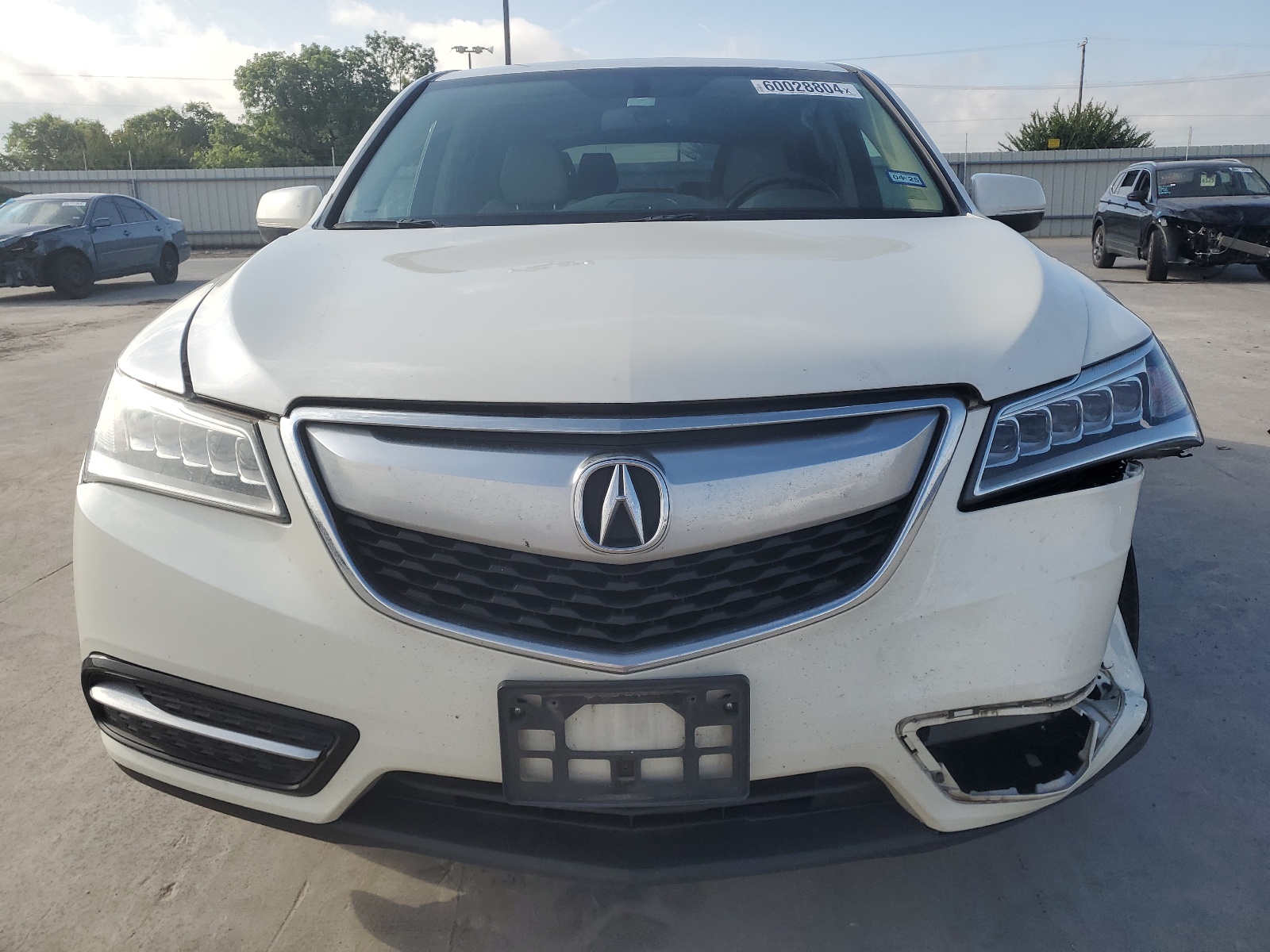 2014 Acura Mdx vin: 5FRYD3H24EB018927